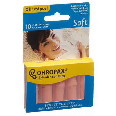 OHROPAX Soft sourdines mousse 10 pce