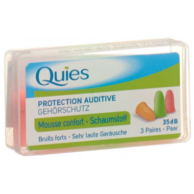QUIES tampons protect bruit mousse