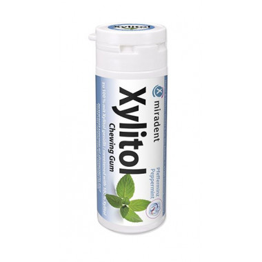 MIRADENT Xylitol Chewing Gum mint
