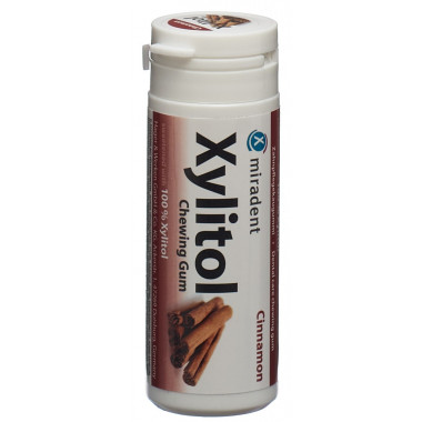 MIRADENT Xylitol Chewing Gum cannelle