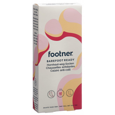 Footner chaussettes exfoliantes Barefoot ready