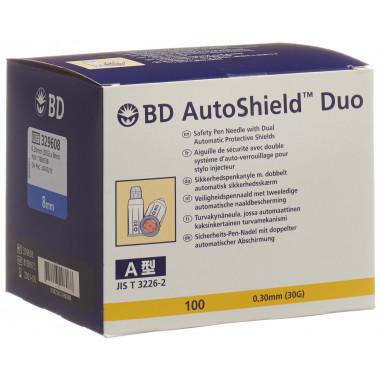 BD AutoShield Duo aiguille de sécurité