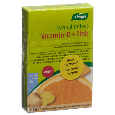 VOGEL natural toffees vit D+zinc orang-ginge