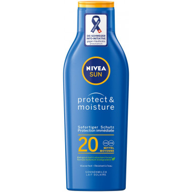 NIVEA Sun Protect&Moisture lait sol FPS20