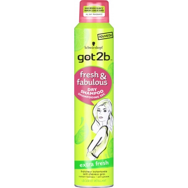 GOT2B fresh&fabulous dry shampoo volume
