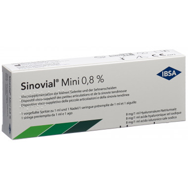 Sinovial Mini Inj Lös 0.8 %