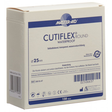 Cutiflex Round pansement transp