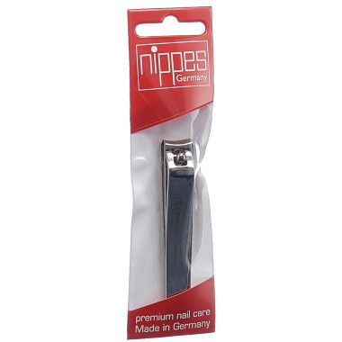 NIPPES Coupe à ongles pédicure 8cm av récip nickel