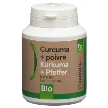 BIONATURIS curcuma+poivre caps 260 mg bio
