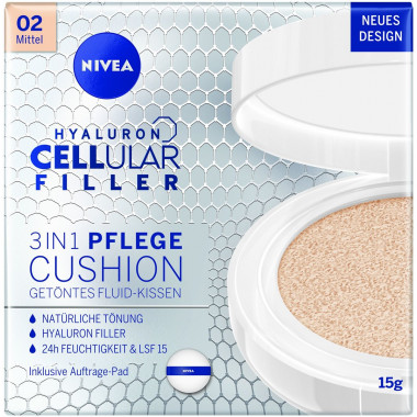 Nivea Hyaluron Cellular Filler soin 3en1 Cushion