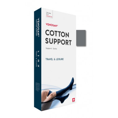 VENOSAN COTTON SUPPORT Socks A-D XL anthra
