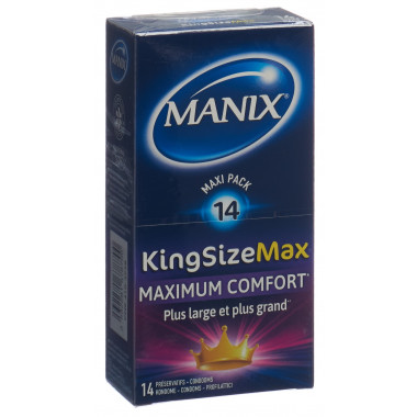 Manix King Size Max préservatifs