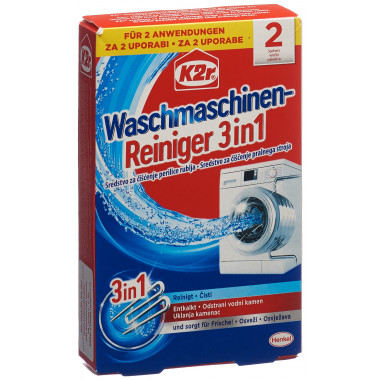K2r nettoyant pour machine à laver 3en1