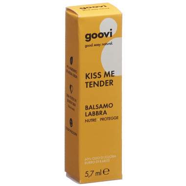 GOOVI KISS ME TENDER Baume pour les lèvres nour&prot