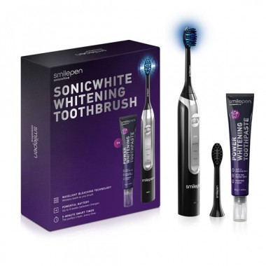 Smilepen Sonicwhite/Sonicblue Brosse à dents sonique blanchissante avec LED Wavelight