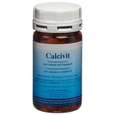 Calcivit calcium et vitamine D cpr
