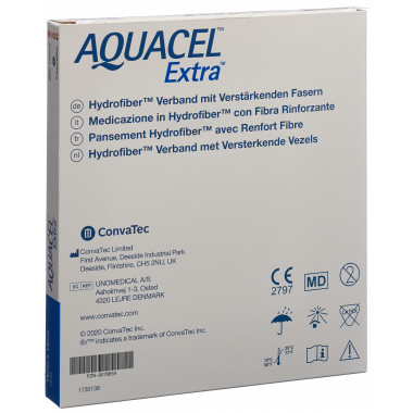 AQUACEL EXTRA Pansement Hydrofiber 4x10cm