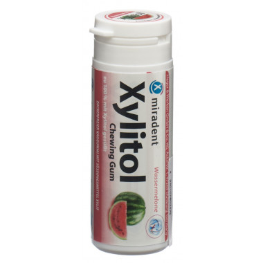 Miradent Xylitol Chewing Gum pastéque