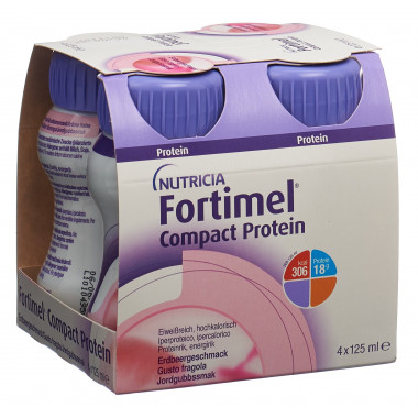 Fortimel Compact protéine fraise