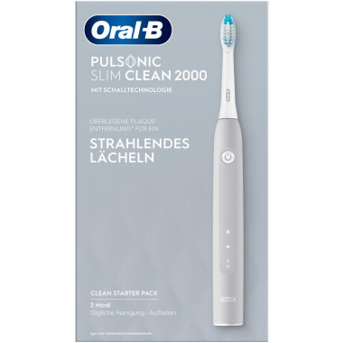 Oral-B Pulsonic Slim Clean 2000 gris