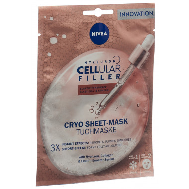 Nivea Cryo Élasticité Hyaluron Cellular Filler masque en tissu
