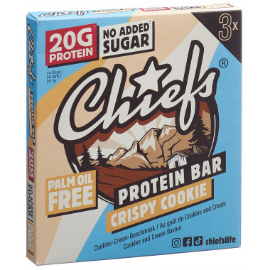 CHIEFS Protein Bar Crispy Cookie