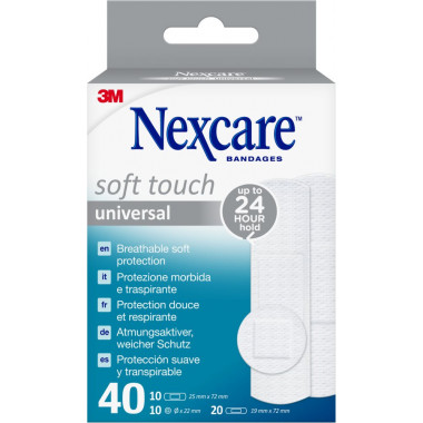 Pansement 3M Nexcare Soft Touch Universal