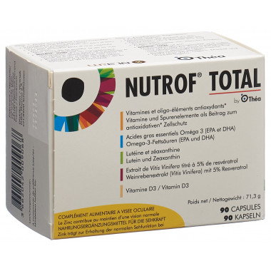 Nutrof Total Vit Spurenelement Omega 3 caps Vitamin D3