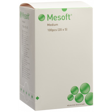 MESOFT NW tampons ronds 35mm stériles