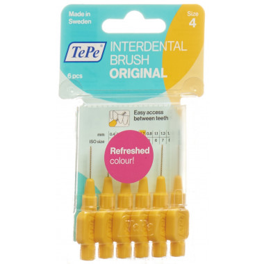 TEPE Interdental Brush 0.7mm jaune
