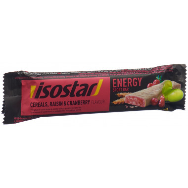 ISOSTAR Energy barre cranberry