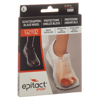 Epitact Sport doigtiers protection ongles bleu