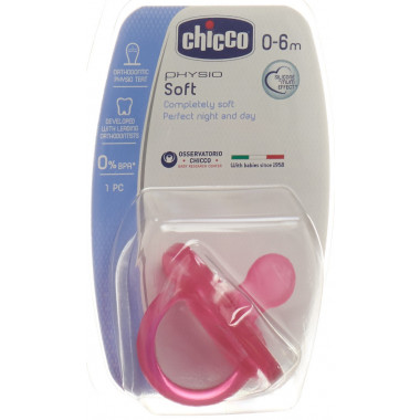 Chicco sucette physiologique silicone gommotto