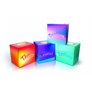 KLEENEX Collection tissu cosm cube trio