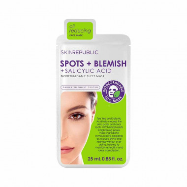 skin republic Spots and Blemish Face Mask