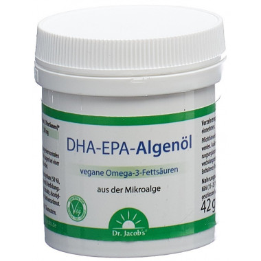 DR. JACOB'S DHA-EPA-Algenöl caps