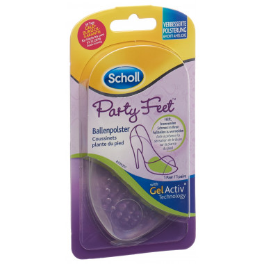 SCHOLL Party Feet coussinets plante pied