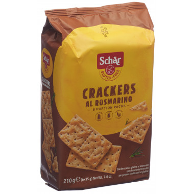 SCHÄR Crackers al rosmarino sans gluten
