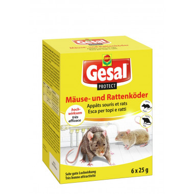 GESAL PROTECT Appâts souris et rats