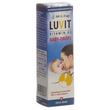 LUVIT VITAMIN D3 Baby-Drops