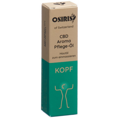 OSIRIS CBD huile de soin aromatique tête