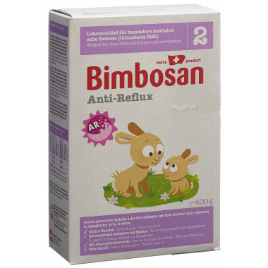 Bimbosan AR 2 lait de suite sans huile de palme