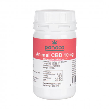 Panaca Animal CBD caps 10 mg
