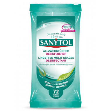 Sanytol lingettes multi-usages désinfectant sach