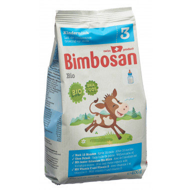 Bimbosan Bio 3 lait de croissance recharge sach