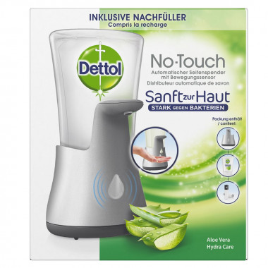DETTOL No-Touch distrib auto savon arg aloe