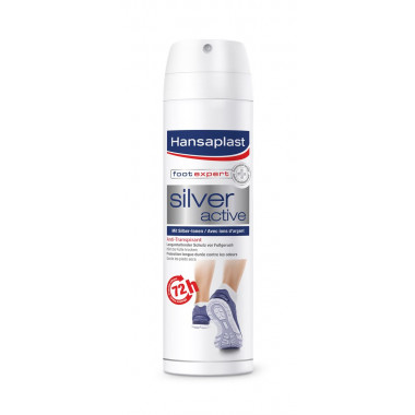 Hansaplast spray pour les pieds Silver Active