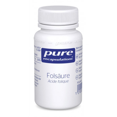 PURE Acide folique, 90 caps