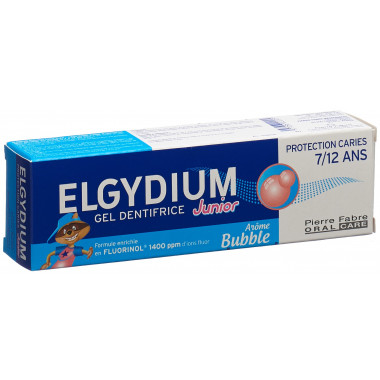 Elgydium Junior Bubble 7-12 ans dentifrice