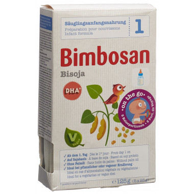 Bimbosan Bisoja 1 alimentation pour nourrissons portions de voyage 